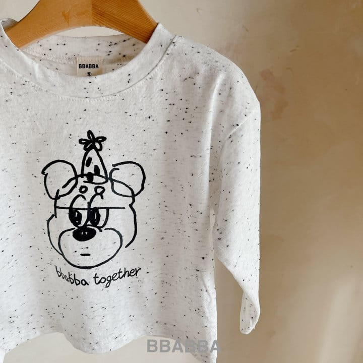 Bbabba - Korean Baby Fashion - #babyboutique - Kkokkal Bear Tee - 2