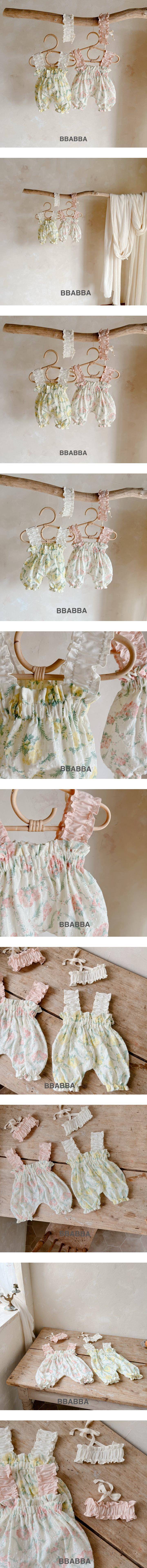 Bbabba - Korean Baby Fashion - #babyoutfit - Rene Frill Hair Band Set - 2