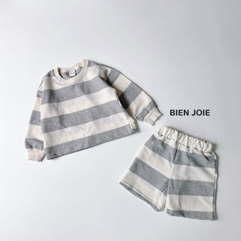 Bien Joie - Korean Children Fashion - #Kfashion4kids - Phantom Top Bottom Set - 5
