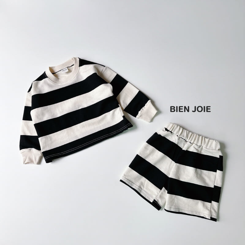 Bien Joie - Korean Children Fashion - #kidsstore - Phantom Top Bottom Set - 3