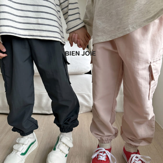 Bien Joie - Korean Children Fashion - #kidsstore - Sewing Cargo PantS