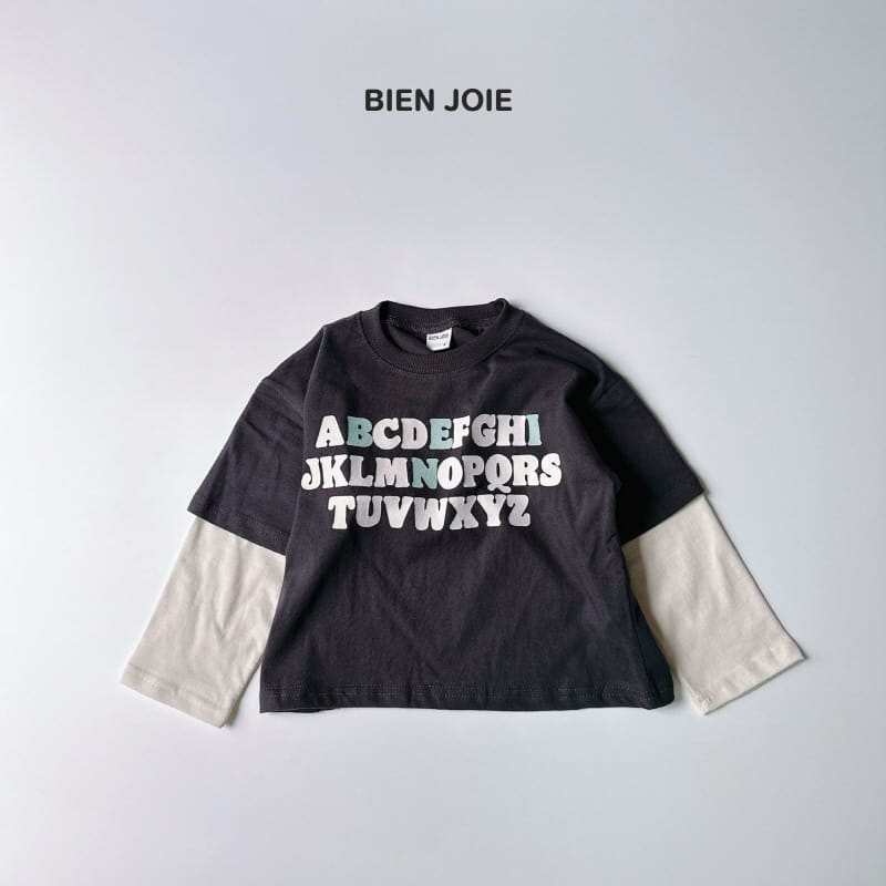 Bien Joie - Korean Children Fashion - #magicofchildhood - Initials Tee - 3