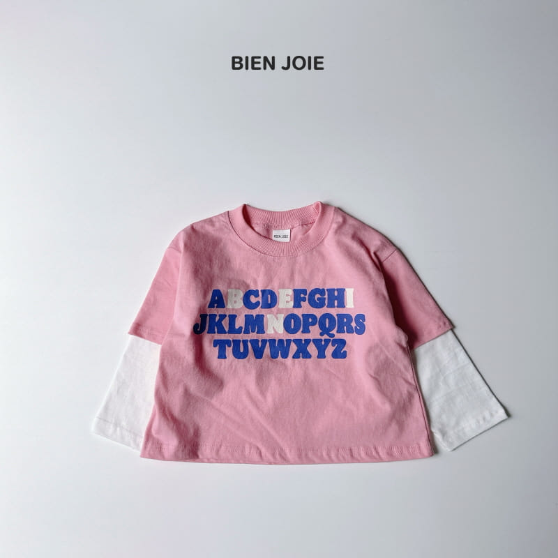 Bien Joie - Korean Children Fashion - #prettylittlegirls - Initials Tee - 5