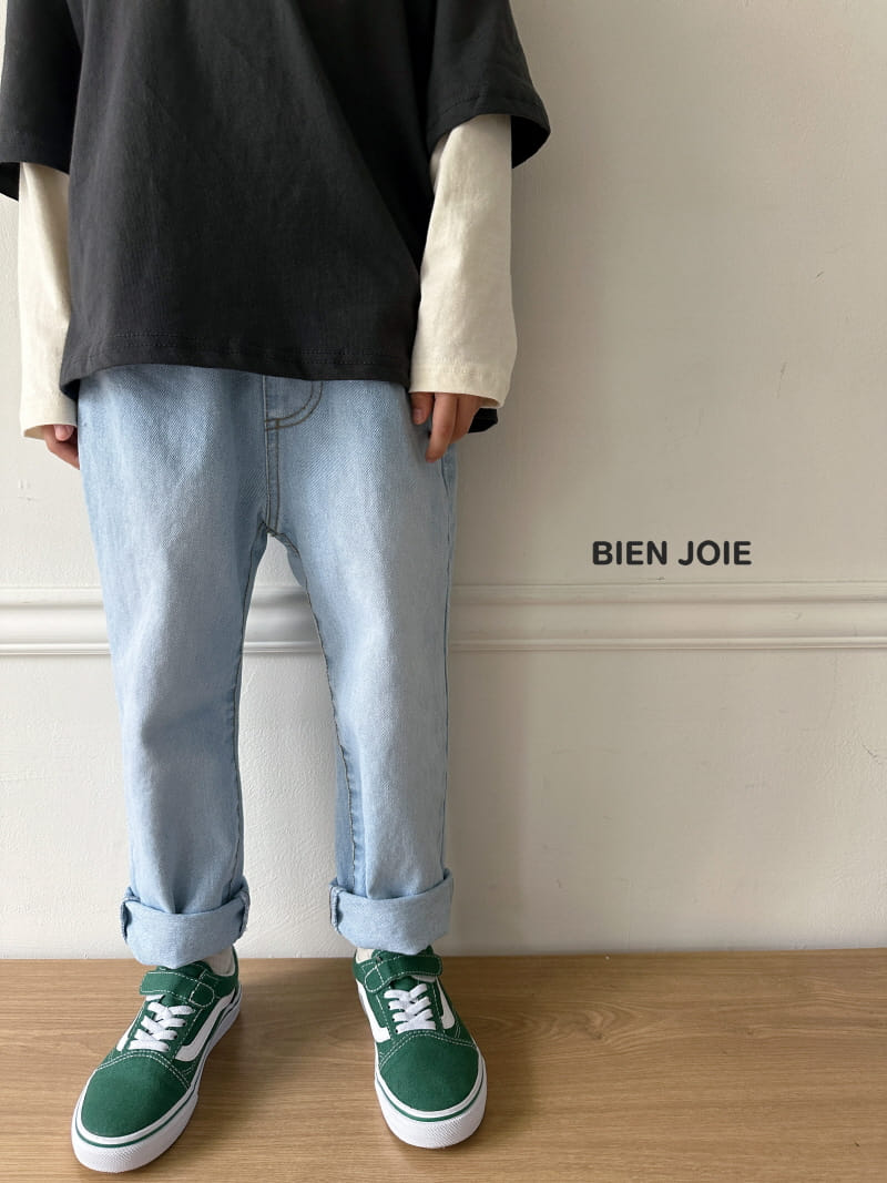 Bien Joie - Korean Children Fashion - #prettylittlegirls - Crunchy Denim Pants - 11