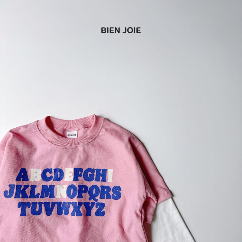 Bien Joie - Korean Children Fashion - #todddlerfashion - Initials Tee - 6