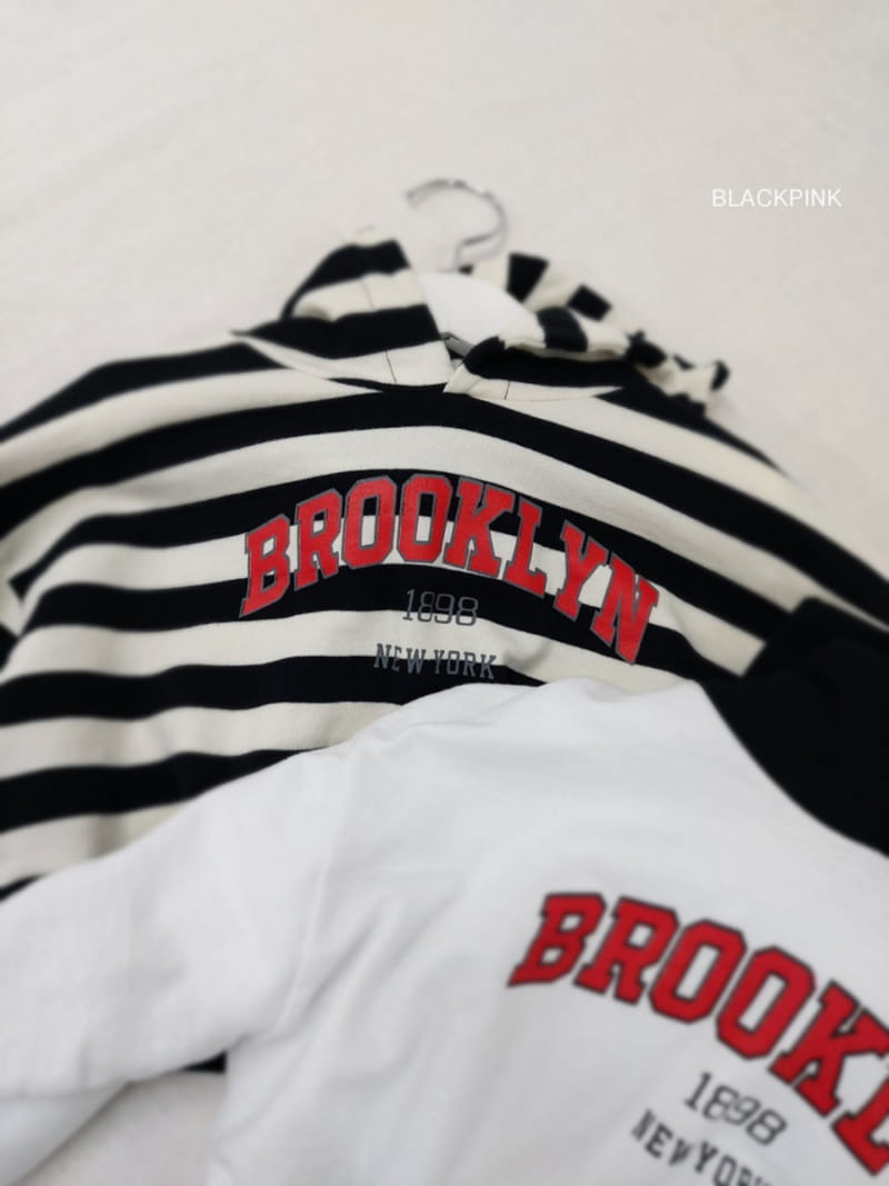 Black Pink - Korean Children Fashion - #childofig - Brooklyn Crop Hoody Tee - 4