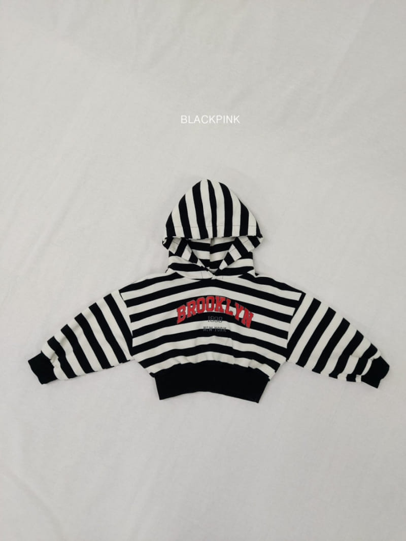 Black Pink - Korean Children Fashion - #discoveringself - Brooklyn Crop Hoody Tee - 6
