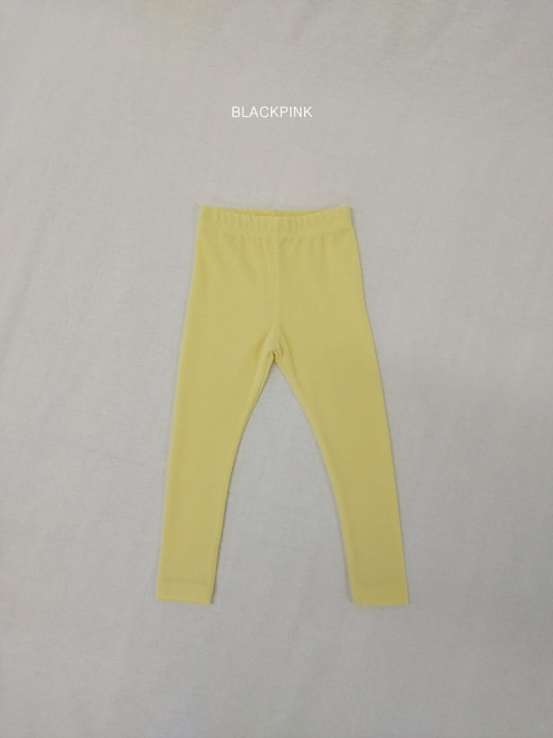 Black Pink - Korean Children Fashion - #prettylittlegirls - Calm Rib Leggings - 11