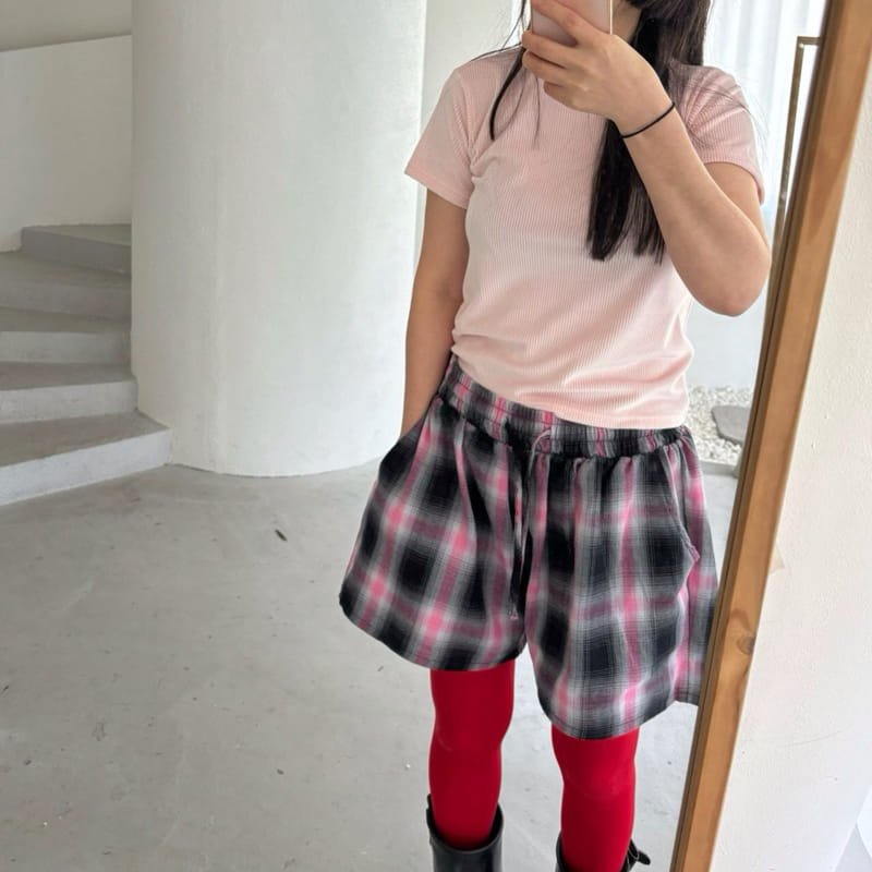 Boboj - Korean Children Fashion - #Kfashion4kids - Velour Short Sleeve Tee - 7