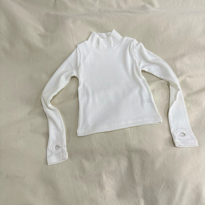 Boboj - Korean Children Fashion - #Kfashion4kids - Warmer Half Turtleneck Tee - 6