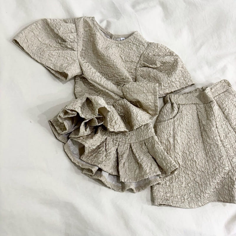 Boboj - Korean Children Fashion - #childofig - Jacquard Top Bottom Set - 9