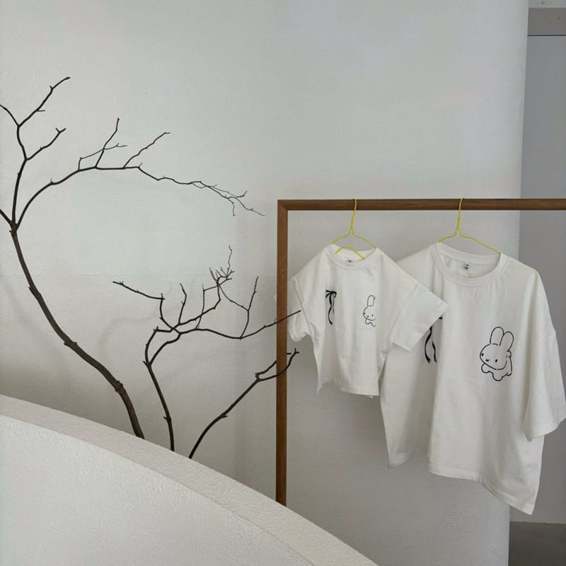 Boboj - Korean Children Fashion - #childofig - Mom Ribbon Tee - 6