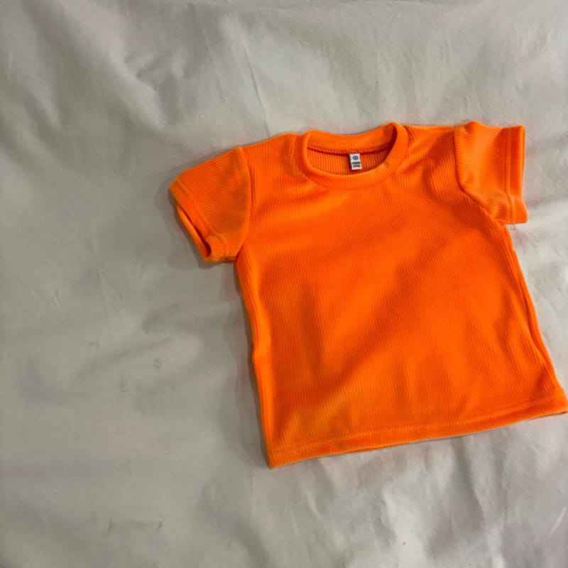 Boboj - Korean Children Fashion - #fashionkids - Velour Short Sleeve Tee - 3