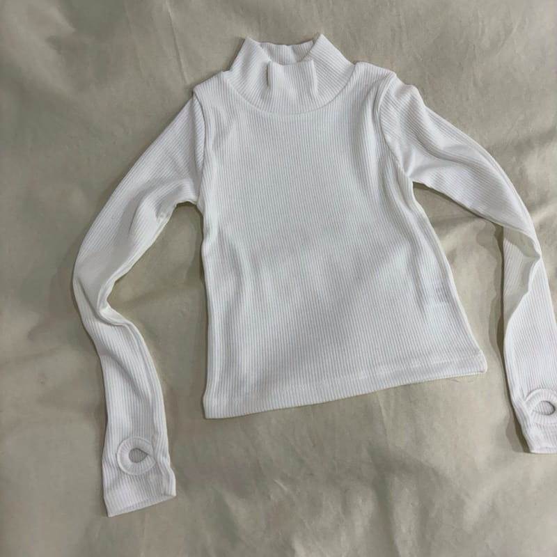 Boboj - Korean Children Fashion - #littlefashionista - Warmer Half Turtleneck Tee - 7