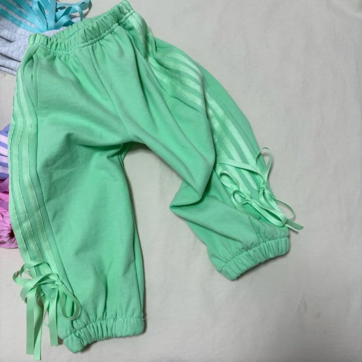 Boboj - Korean Children Fashion - #littlefashionista - 4Line Pants With Adult - 7