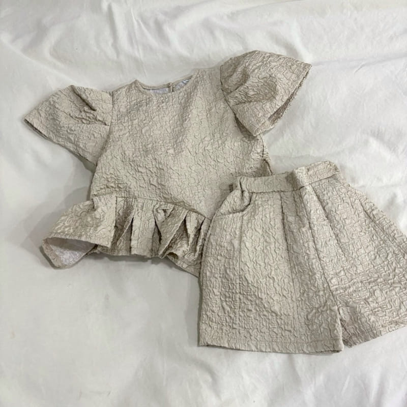 Boboj - Korean Children Fashion - #magicofchildhood - Jacquard Top Bottom Set - 4