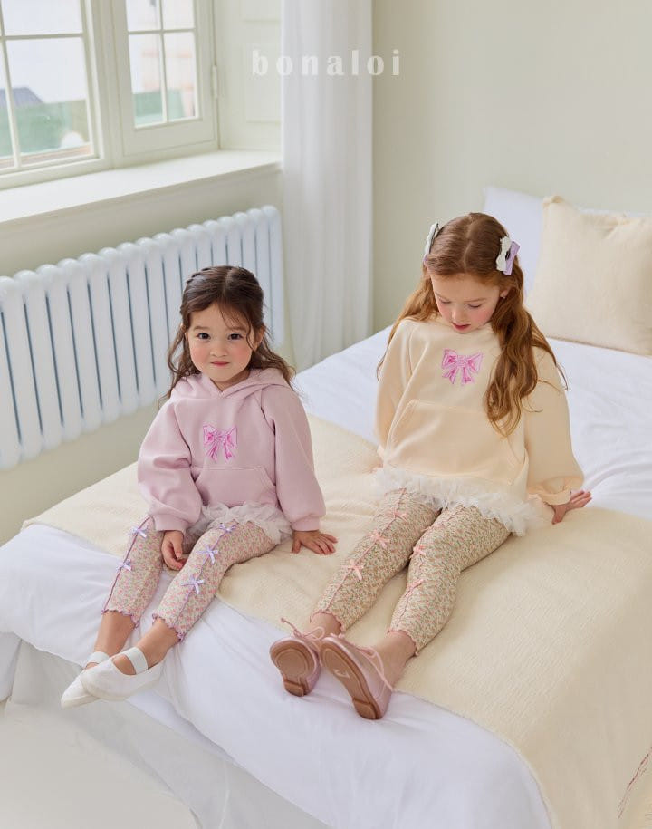 Bonaloi - Korean Children Fashion - #Kfashion4kids - Jelly Ribbon Leggigns - 9