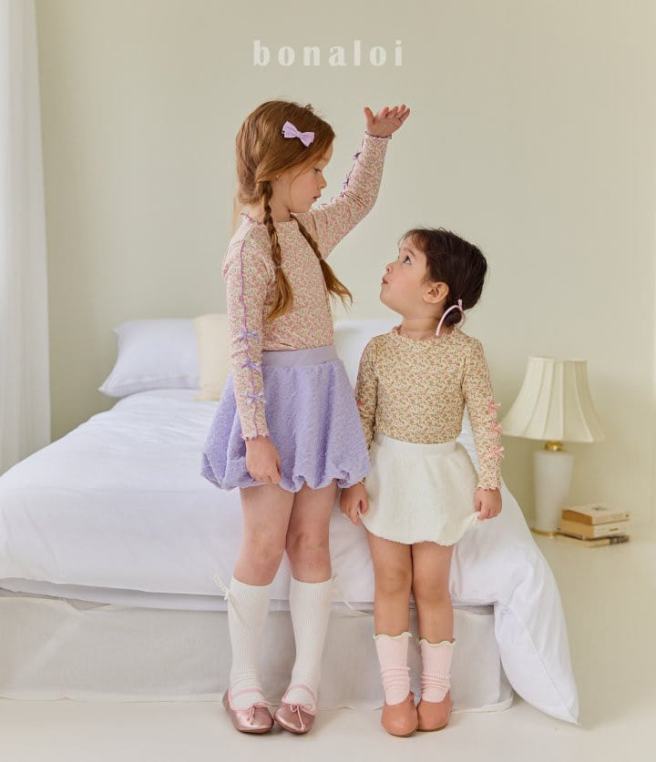 Bonaloi - Korean Children Fashion - #kidzfashiontrend - Mongle Pumpkin Skirt Pants - 4
