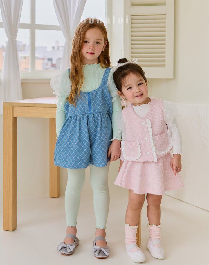 Bonaloi - Korean Children Fashion - #childofig - Roman Mesh Tee - 11