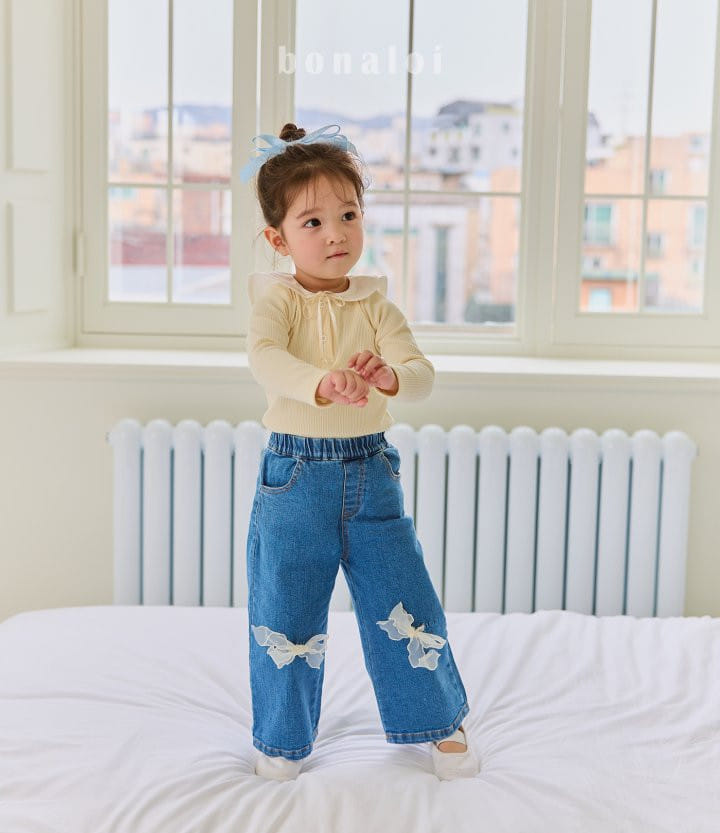 Bonaloi - Korean Children Fashion - #childrensboutique - Layered Ribbon Pin - 6