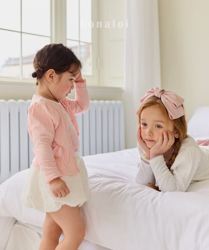 Bonaloi - Korean Children Fashion - #designkidswear - Pincot Rib Cardigan - 11