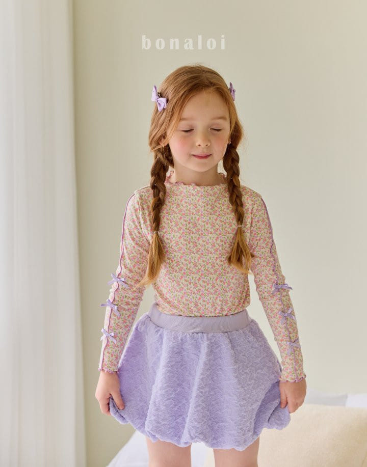 Bonaloi - Korean Children Fashion - #designkidswear - Jelly Interlock Tee - 10