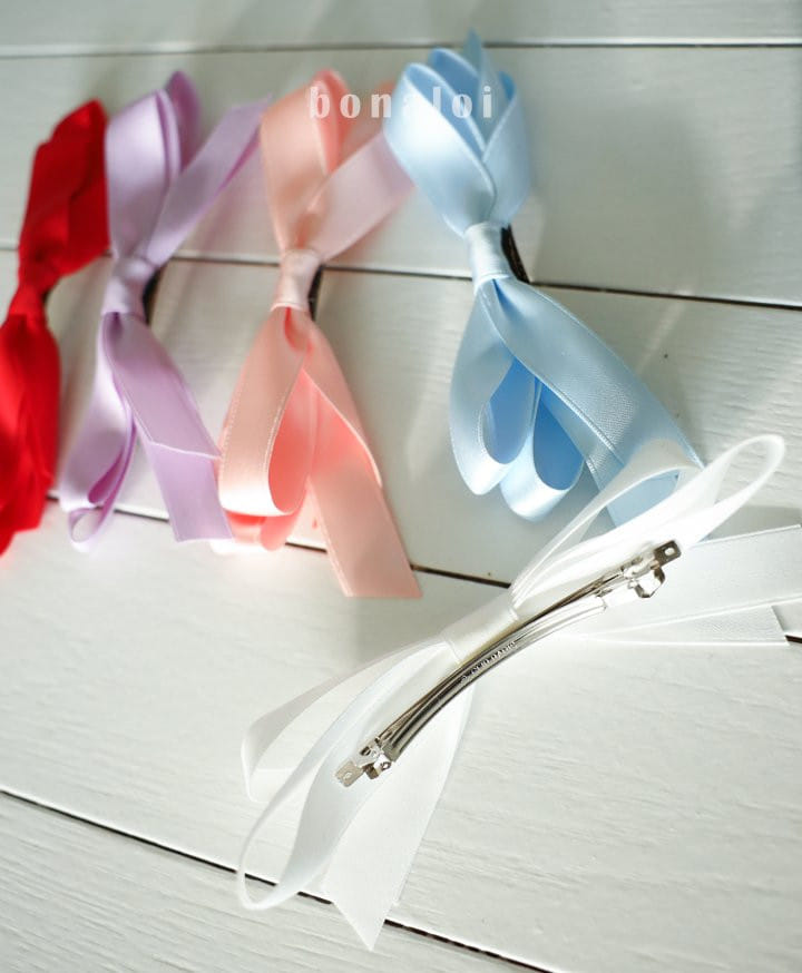 Bonaloi - Korean Children Fashion - #discoveringself - Layered Ribbon Pin - 8