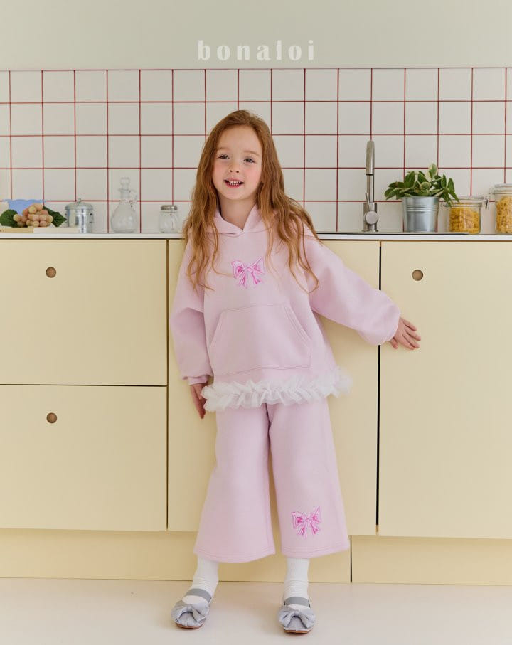 Bonaloi - Korean Children Fashion - #fashionkids - Mini Roy Top Bottom Set - 6