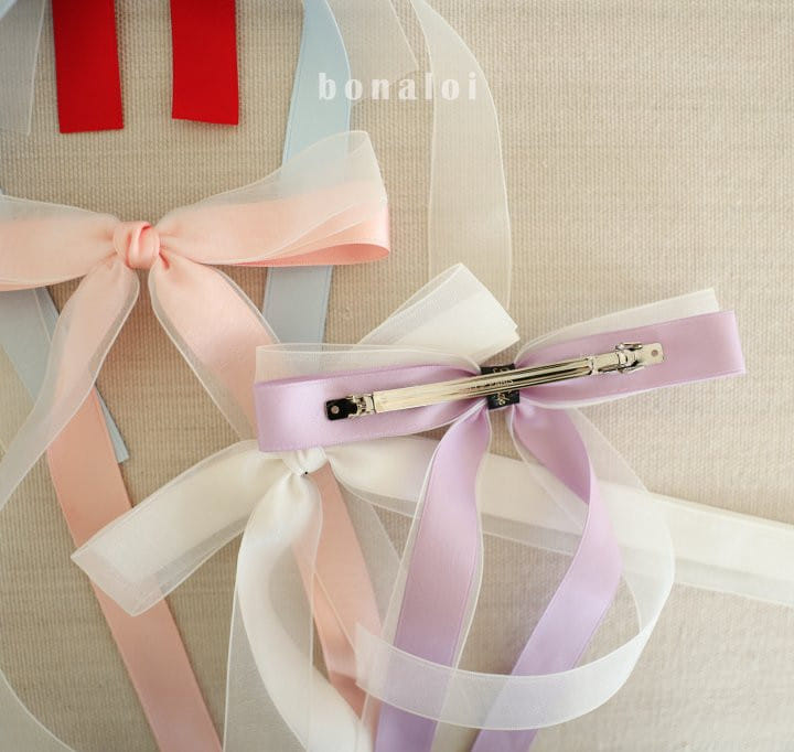 Bonaloi - Korean Children Fashion - #stylishchildhood - Two Fold Organdy Pin - 8