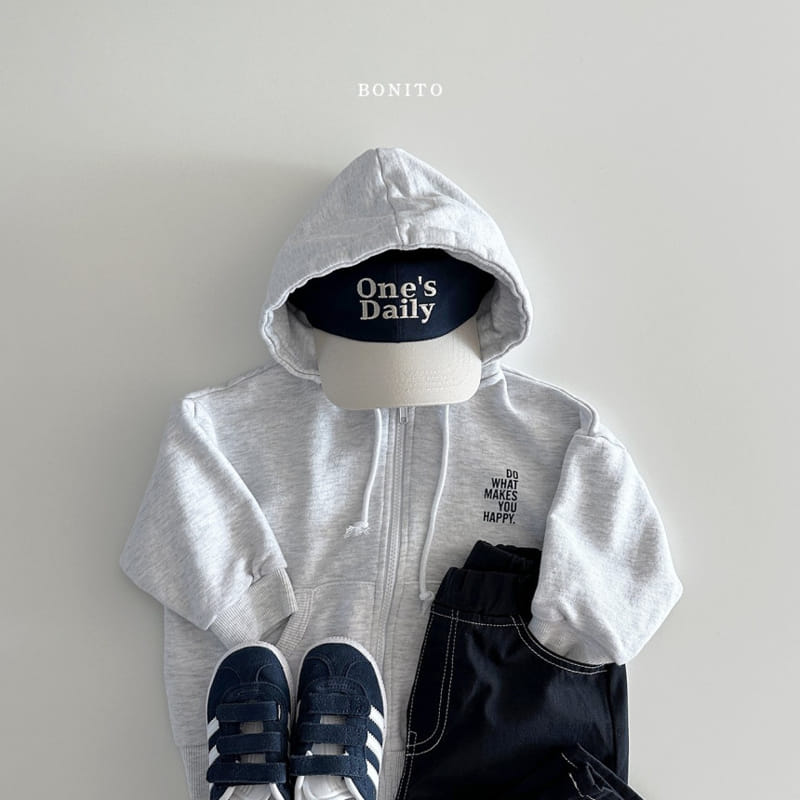 Bonito - Korean Baby Fashion - #babyboutique - Happy Hoody Zip Up - 10