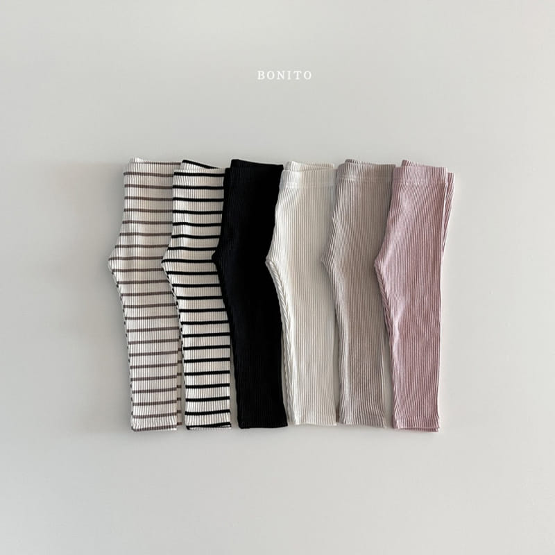 Bonito - Korean Baby Fashion - #babyclothing - Rib Leggings