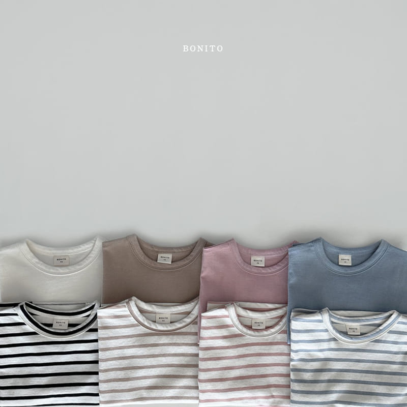 Bonito - Korean Baby Fashion - #babyfashion - One Plus One Base Tee - 2