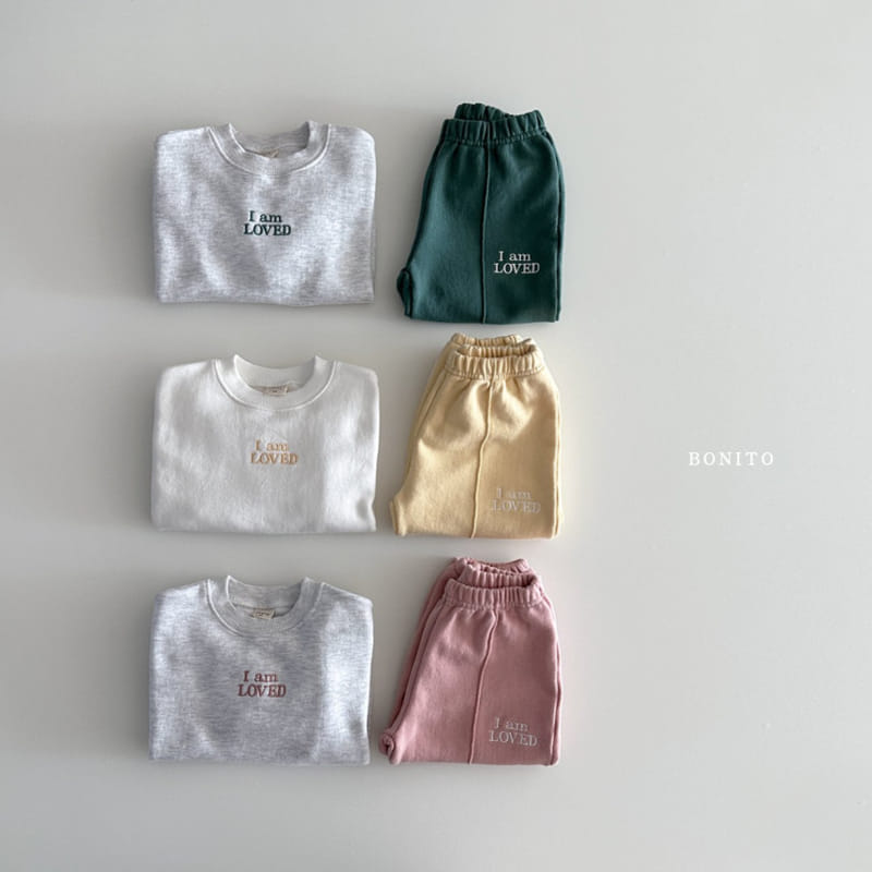 Bonito - Korean Baby Fashion - #babyfever - I am Loved Top Bottom Set - 7