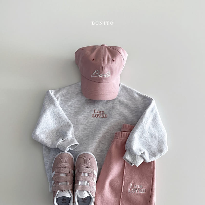 Bonito - Korean Baby Fashion - #babyoninstagram - I am Loved Top Bottom Set - 10