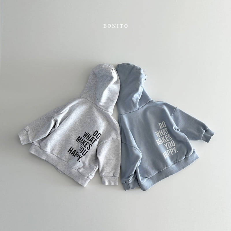 Bonito - Korean Baby Fashion - #babyoninstagram - Happy Hoody Zip Up - 2