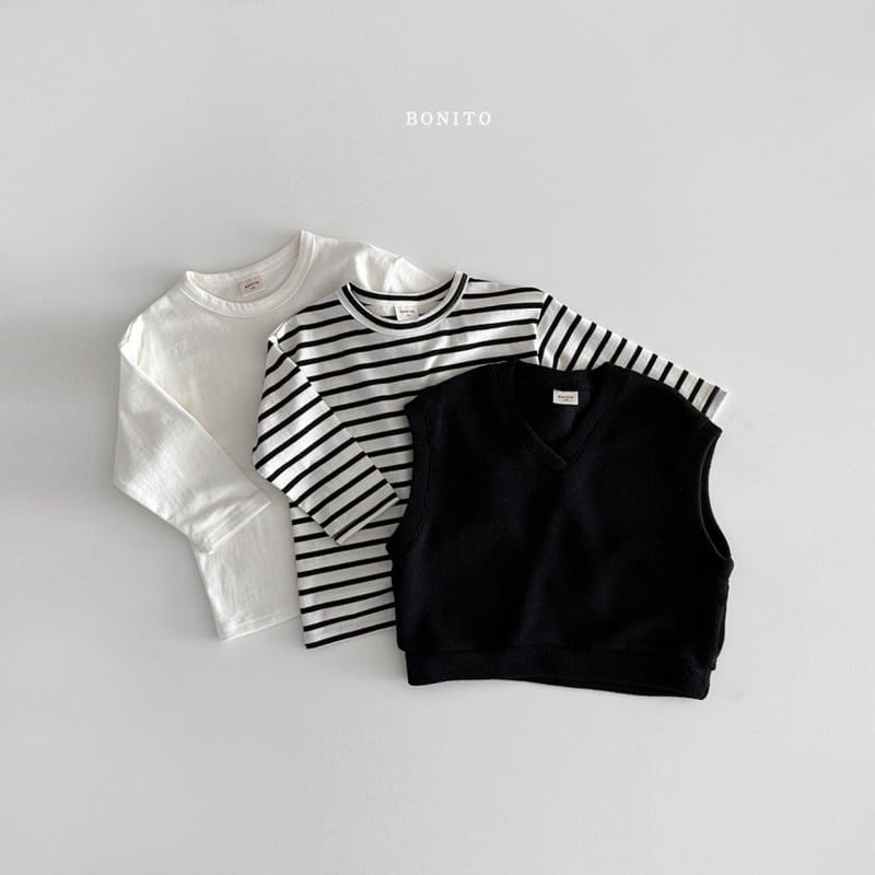 Bonito - Korean Baby Fashion - #babyootd - One Plus One Base Tee - 7