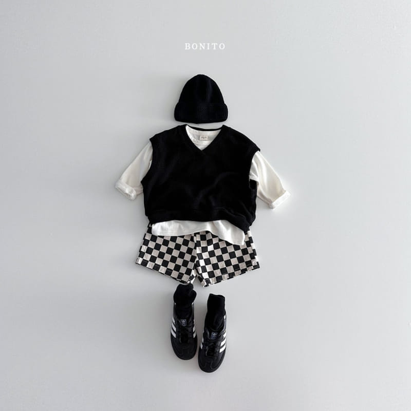 Bonito - Korean Baby Fashion - #babyoutfit - Knit Vest - 10