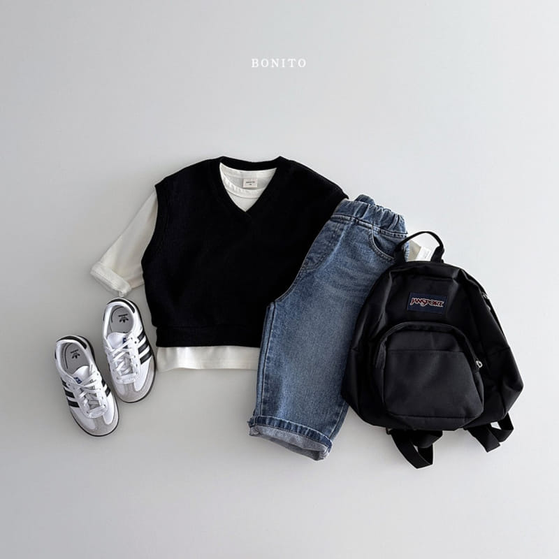 Bonito - Korean Baby Fashion - #babyoutfit - One Plus One Base Tee - 8