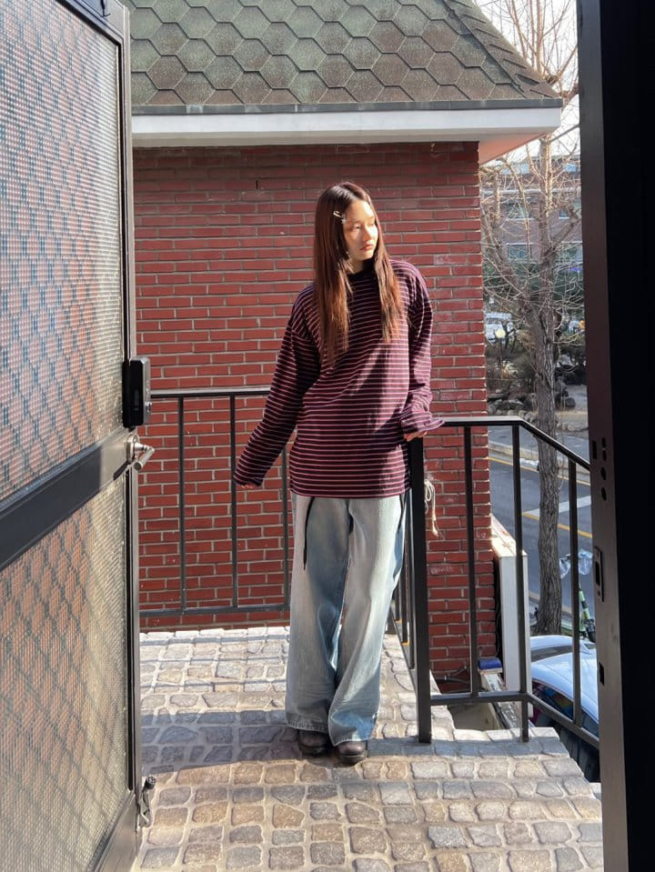 Bricklane - Korean Women Fashion - #momslook - ST Jjuk Tee - 10