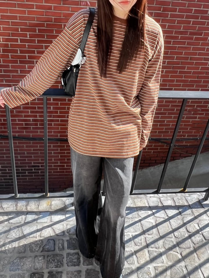 Bricklane - Korean Women Fashion - #momslook - ST Jjuk Tee - 6