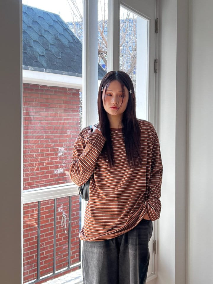 Bricklane - Korean Women Fashion - #womensfashion - ST Jjuk Tee - 7