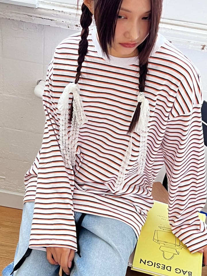 Bricklane - Korean Women Fashion - #womensfashion - ST Jjuk Tee - 9