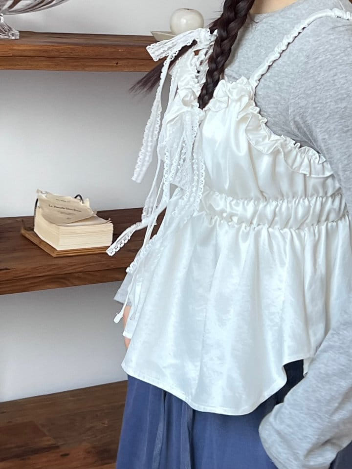 Bricklane - Korean Women Fashion - #womensfashion - Unbalance Banding Blouse  - 9