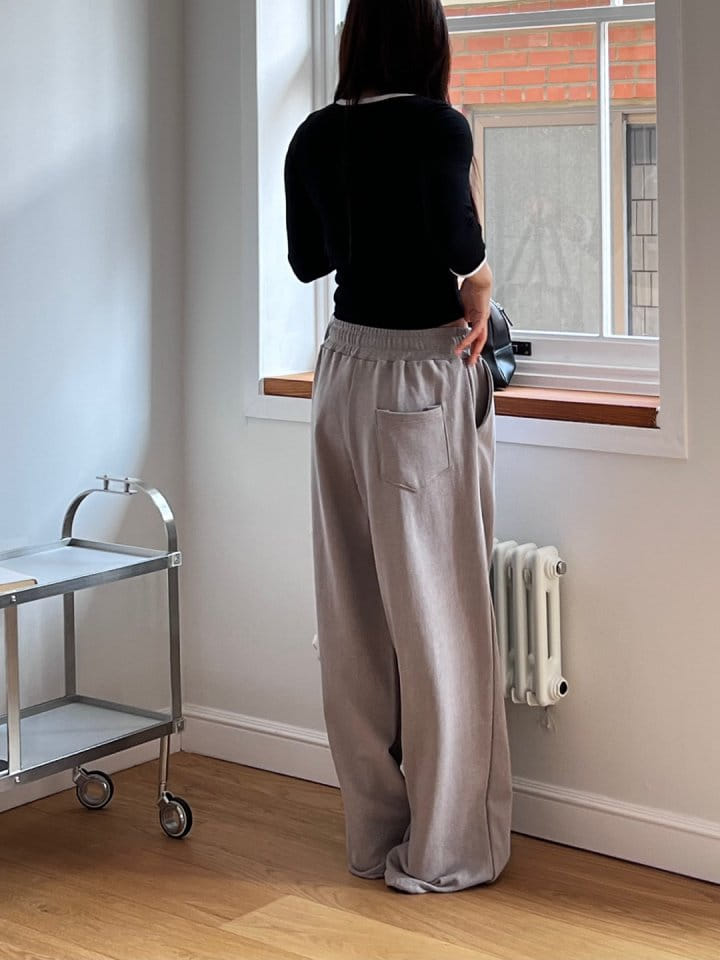 Bricklane - Korean Women Fashion - #womensfashion - BR Pig Terry Pants - 8