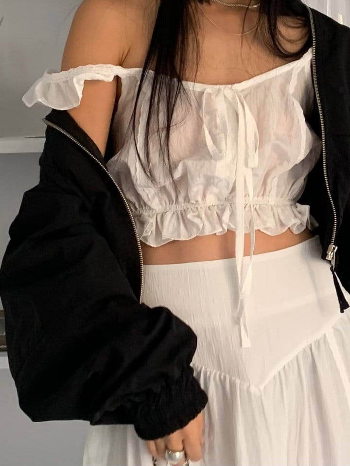 Bricklane - Korean Women Fashion - #womensfashion - Lily Smoke Blouse - 6