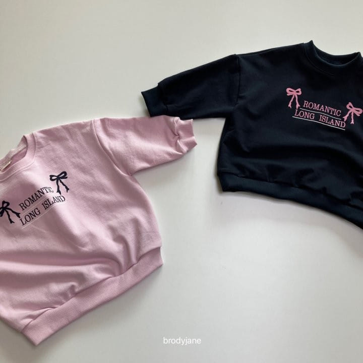 Brody Jane - Korean Children Fashion - #kidsshorts - Ribbon Sweatshirt - 3