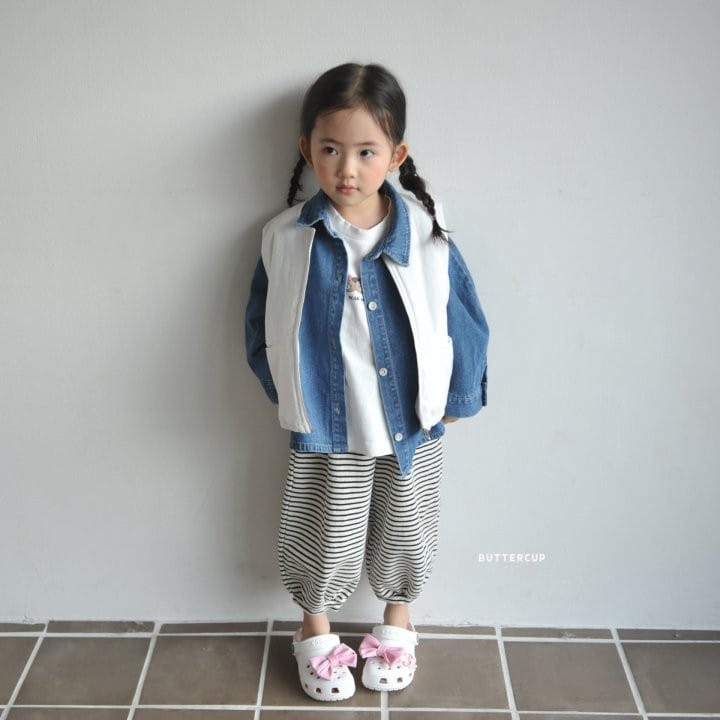 Buttercup - Korean Children Fashion - #Kfashion4kids - Teddy B Pin Pants - 2