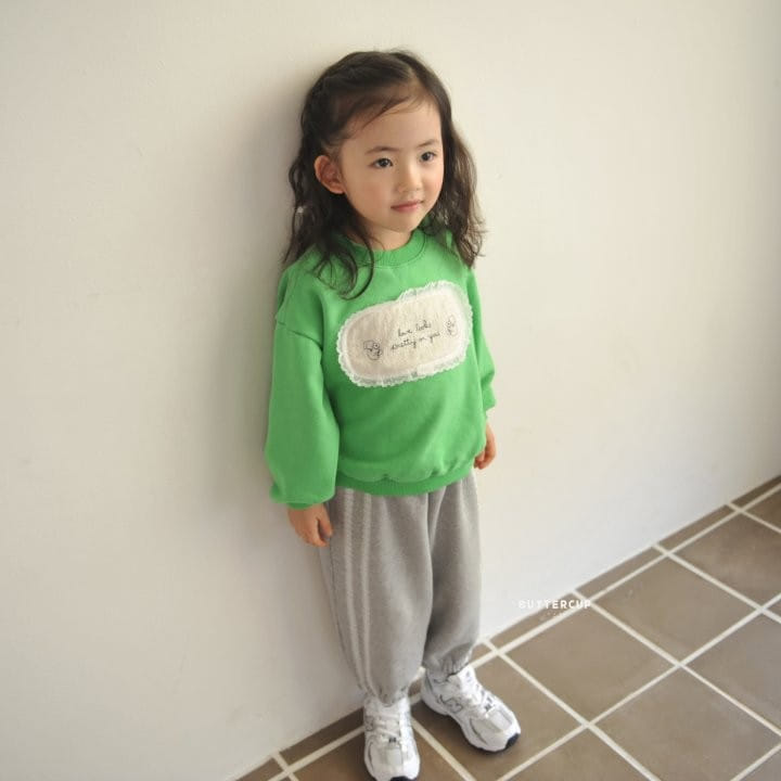 Buttercup - Korean Children Fashion - #childofig - Lace Line Jogger Pants - 8