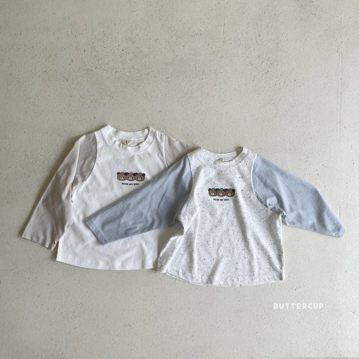 Buttercup - Korean Children Fashion - #magicofchildhood - Three Bear Color Tee