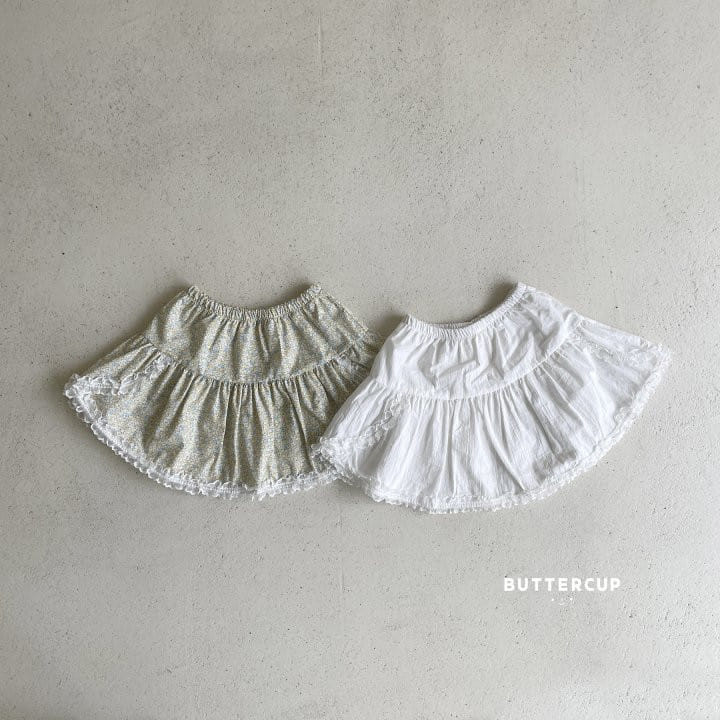 Buttercup - Korean Children Fashion - #toddlerclothing - Salrang Layered Skirt